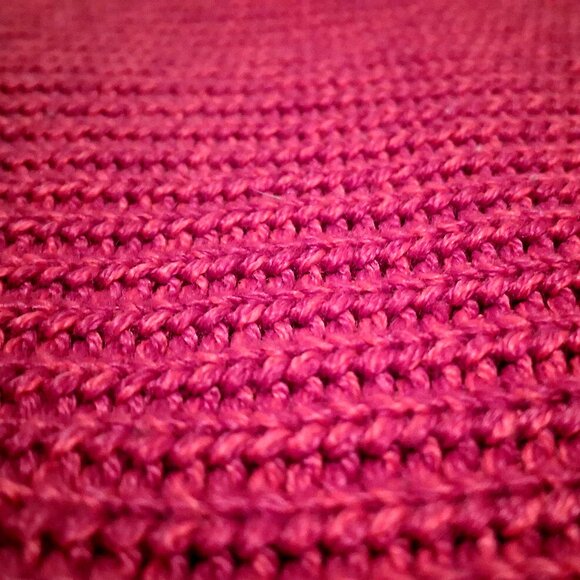 Women's Joe Fresh Sweater, 3/4 Length Sleeve, Red, XS - Picture 6 of 11